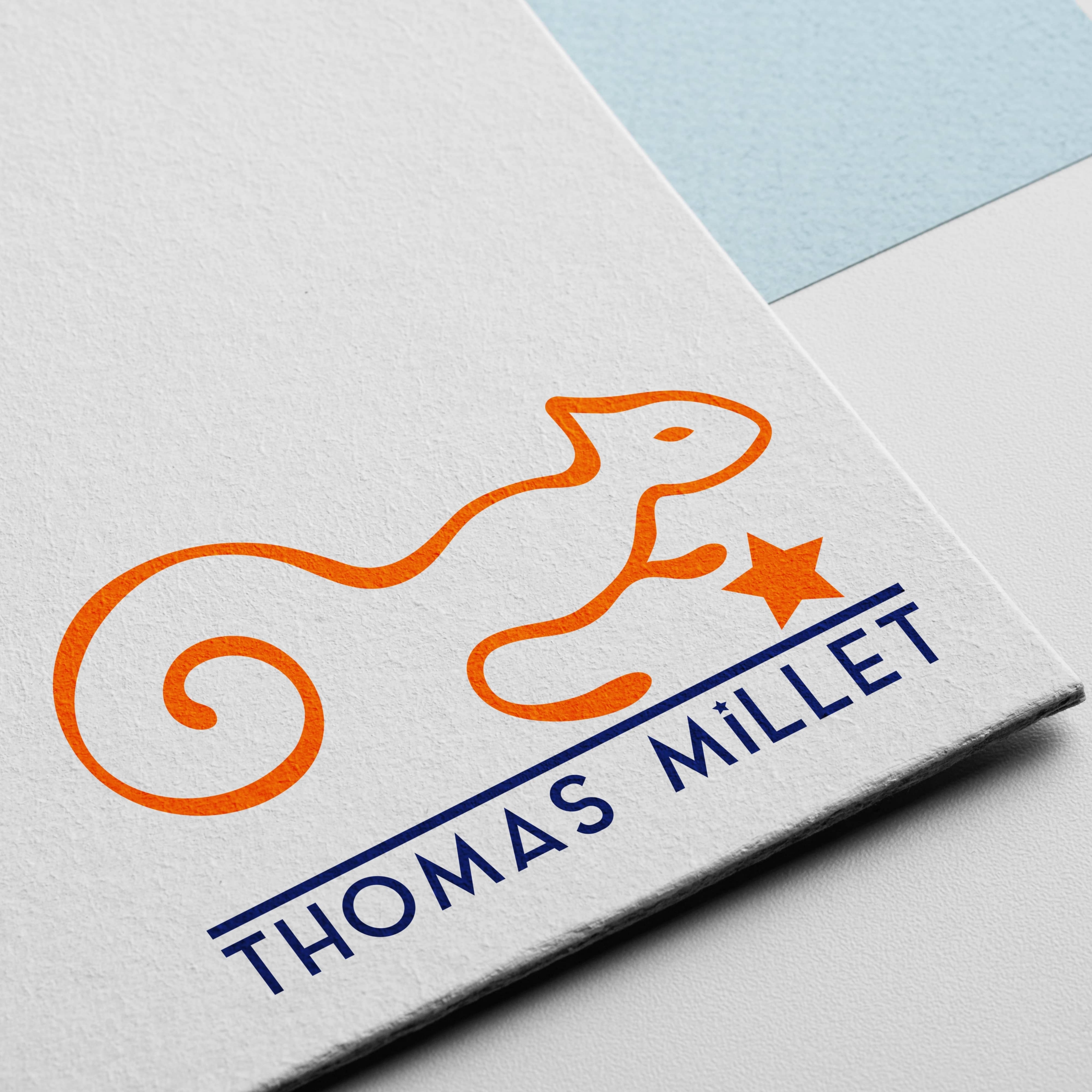 Logo Thomas Millet - RANA ENCENDIDA - Graphiste - Crépy-en-Valois - Oise